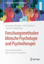 Cover des Buches Forschungsmethoden klinische Psychologie